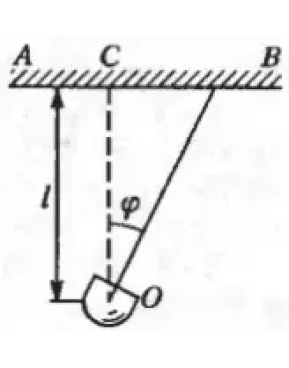 58. Прожектор О (рис.) установлен на расстоянии l100 м