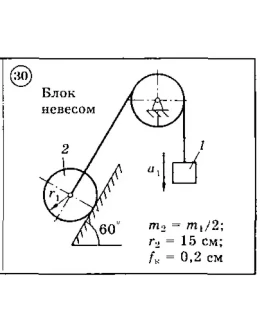 Решение задачи Д6 Вариант 30 Диевский В.А. Малышева ИА