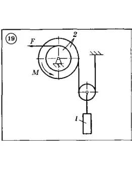 Решение задачи Д4 (задание 2) Вариант 19 Диевский В.А.