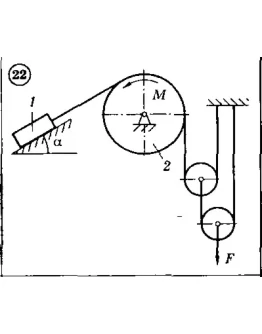 Решение задачи Д4 (задание 2) Вариант 22 Диевский В.А.