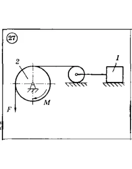 Решение задачи Д4 (задание 2) Вариант 27 Диевский В.А.