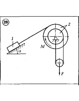 Решение задачи Д4 (задание 2) Вариант 28 Диевский В.А.