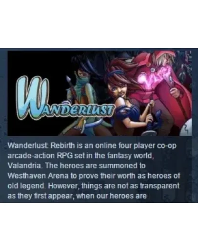 Wanderlust: Rebirth STEAM KEY GLOBAL+РОССИЯ