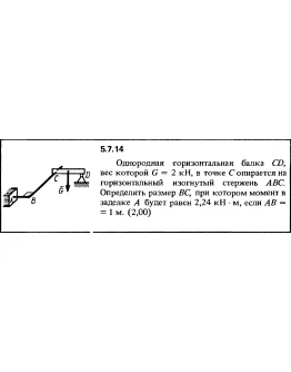 Решение задачи 5.7.14 из сборника Кепе О.Е. 1989 года
