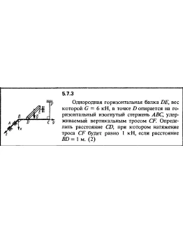 Решение задачи 5.7.3 из сборника Кепе О.Е. 1989 года
