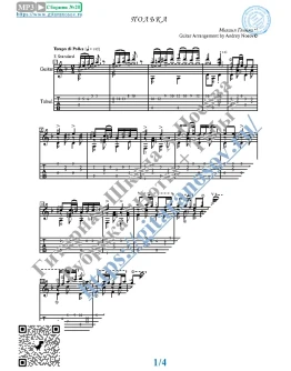 Полька_Глинка (Ноты и табы для гитары соло)