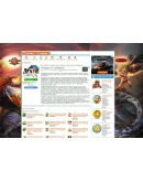 Уникальный шаблон для сайта игровой тематики