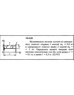 Решение задачи 14.4.23 из сборника Кепе О.Е. 1989 года