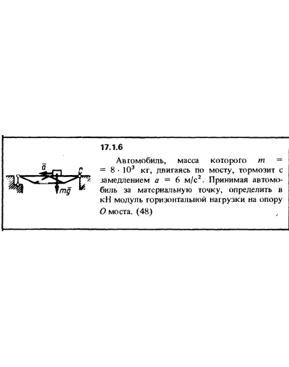 Решение задачи 17.1.6 из сборника Кепе О.Е. 1989 года