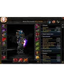 Жрец ночная эльфийка (Ж) ката х100 393