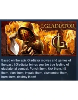 I, Gladiator STEAM KEY REGION FREE GLOBAL
