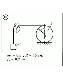 Решение задачи Д3 (задание 1) Вариант 10 Диевский В.А.