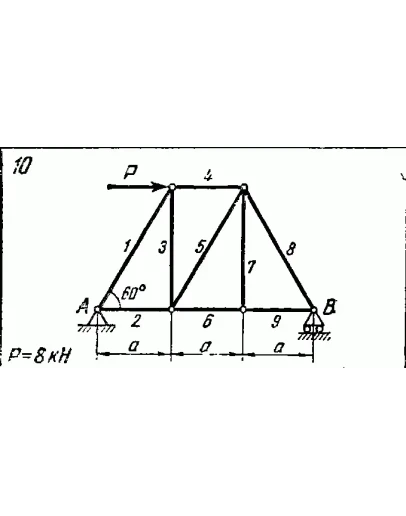 C1 Варинат 10 (C1 В10) термех задачник Яблонский 1978г