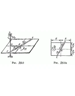 Решение Д6 В04, решебник по термеху Тарг С.М. 1982 г.