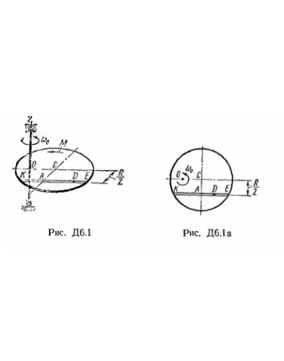 Решение Д6 В12, решебник по термеху Тарг С.М. 1982 г.