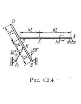 Задача С2 вариант 49, решебник Тарг С.М. 1983 г.