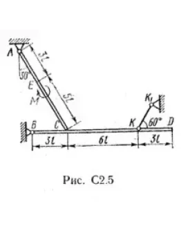 Задача С2 вариант 51, решебник Тарг С.М. 1983 г.