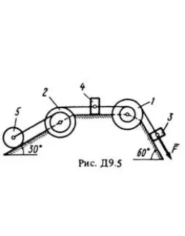 Решение Д9 Вар. 54, решебник термех Тарг С.М. 1983 г.