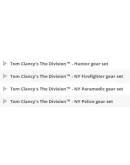 Экипировка Tom Clancys The Division PS4 КЛЮЧ PSN США