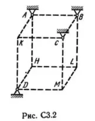 Решение С3-26 (Рисунок С3.2 условие 6 С.М. Тарг 1989 г) Решение С3-26 (Рисунок С3.2 условие 6 С.М. Тарг 1989 г)