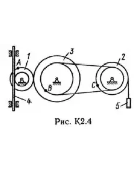 Решение К2-41 (Рисунок К2.4 условие 1 С.М. Тарг 1989 г)