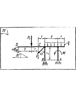 C5 Вариант 11 термех из решебника Яблонский А.А. 1978 г