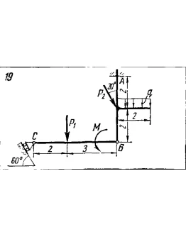 C5 Вариант 19 термех из решебника Яблонский А.А. 1978 г