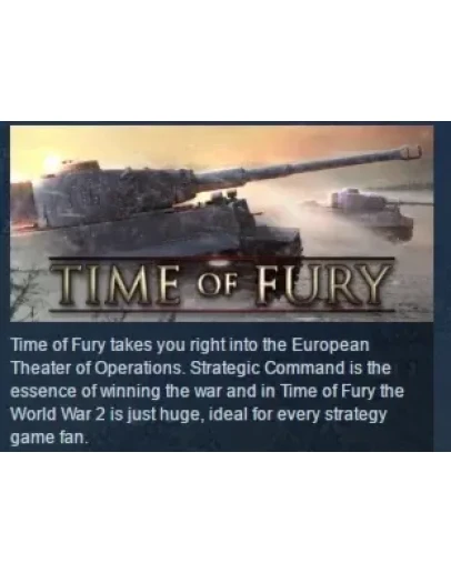 Time of Fury STEAM KEY REGION FREE GLOBAL