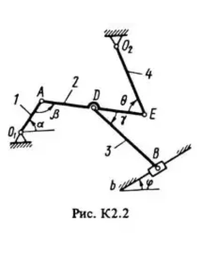 Решение К2-27 (Рисунок К2.2 условие 7 С.М. Тарг 1988 г)
