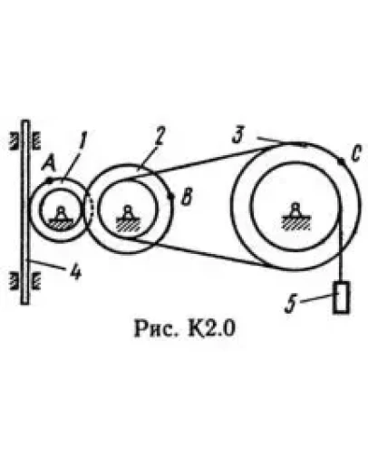 Решение К2 вар. 01, решебник теормех Тарг С.М. 1982 г.