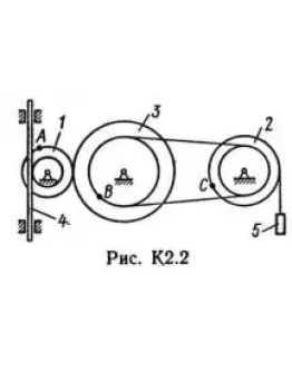Решение К2 вар. 28, решебник теормех Тарг С.М. 1982 г.