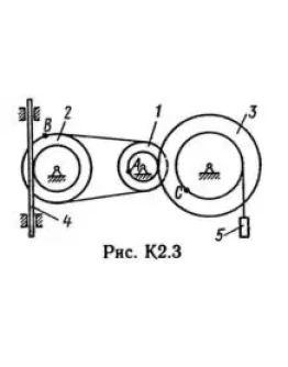 Решение К2 вар. 33, решебник теормех Тарг С.М. 1982 г.
