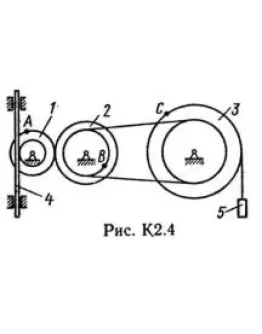 Решение К2 вар. 41, решебник теормех Тарг С.М. 1982 г.