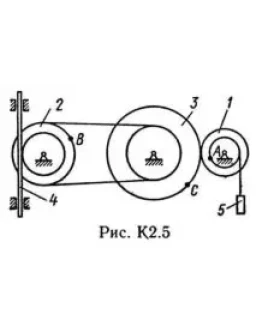 Решение К2 вар. 51, решебник теормех Тарг С.М. 1982 г.