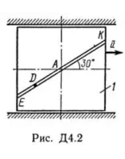 Решение Д4-22 (Рисунок Д4.2 условие 2 С.М. Тарг 1989 г) Решение Д4-22 (Рисунок Д4.2 условие 2 С.М. Тарг 1989 г)