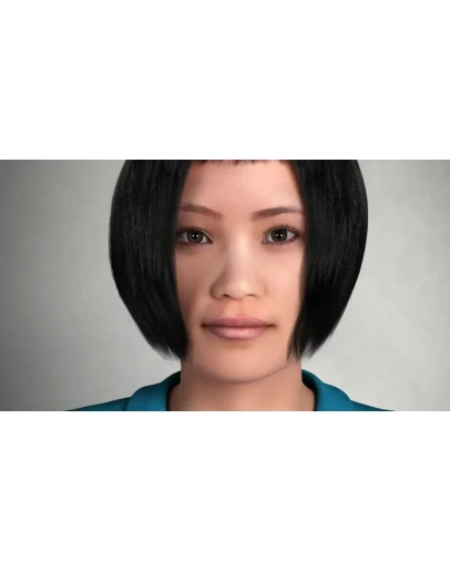 Ева - трехмерная модель девушки