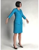 Ева - трехмерная модель девушки