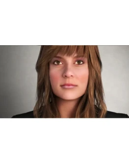 Елена - трехмерная модель девушки