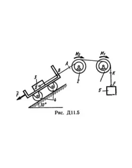 Решение Д11-54 (Рисунок Д11.5 условие 4 С.М Тарг 1989г)