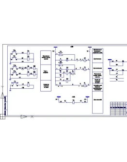 Схема управления высоковольтным выключателем