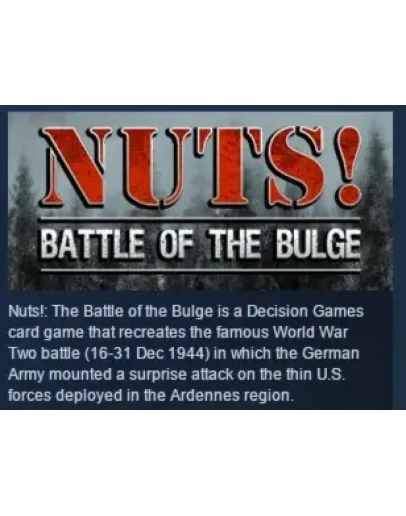 Nuts!: The Battle of the Bulge STEAM KEY REGION FREE Nuts!: The Battle of the Bulge STEAM KEY REGION FREE