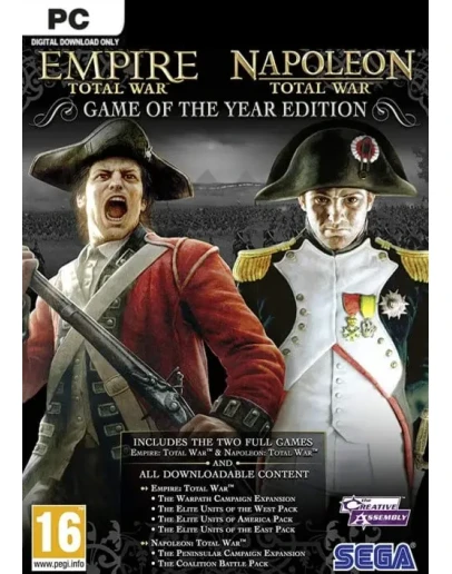 Empire and Napoleon: Total War - GOTY Collection Global Empire and Napoleon: Total War - GOTY Collection Global