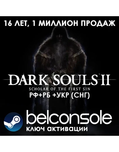 Dark Souls II: Scholar of the First Sin Steam Сразу