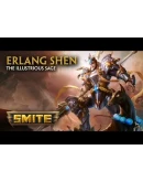 SMITE Erlang Shen GOD + skin Erlang Shen Illustrious
