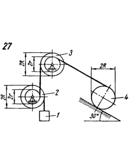 Решение задачи Д19-27 из сборника Яблонского А.А.