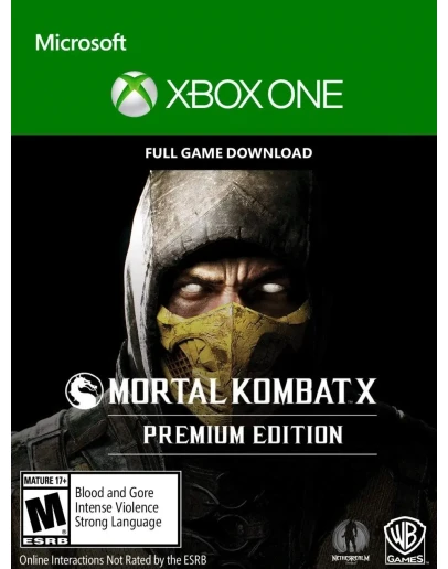 Mortal Kombat X Premium Edition / XBOX ONE / АККАУНТ