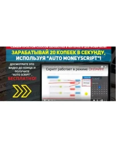 AUTO MONEYSCRIPT. ЗАРАБАТЫВАЙ 20 КОПЕЕК в СЕКУНДУ