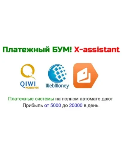 Платежный БУМ! X-assistant