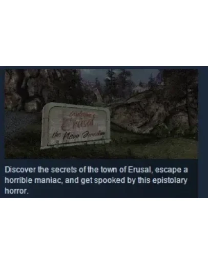 Erusal STEAM KEY REGION FREE GLOBAL Erusal STEAM KEY REGION FREE GLOBAL