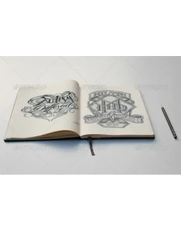 Sketch Book Mockup
